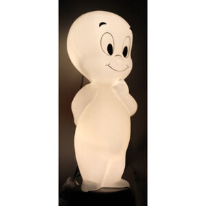 Casper The Friendly Ghost Gemmy Halloween Light Up Blow Mold 24" Decoration
